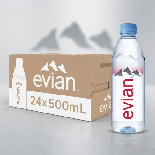 Evian 500ml / 24 Pack