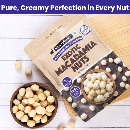 Bold and Exotic Macadamia Nuts, 500g