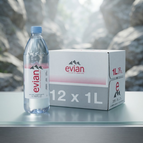 Evian 1L / 12 Pack