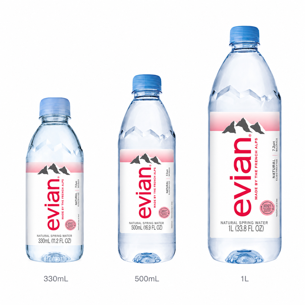 Evian - Natural Mineral Water