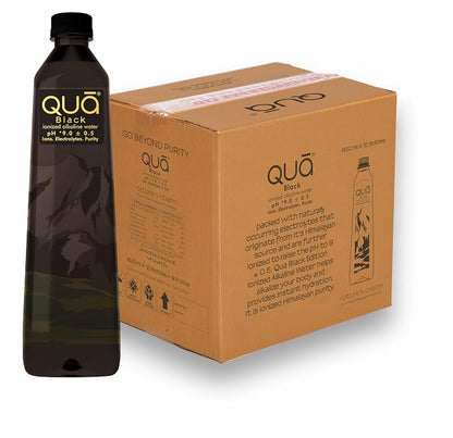 Qua Ionized Alkaline Water (Black Edition)