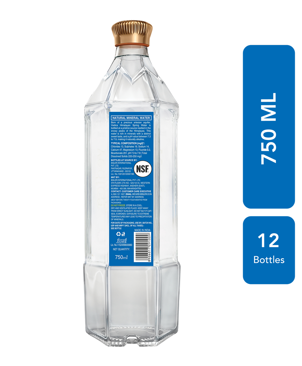 Vedika Still Water (Glass Bottle)