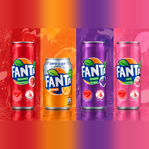 Fanta Imported Soft Drinks (330ml, Pack of 6)