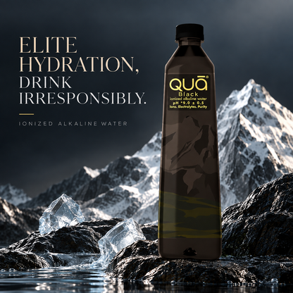 Qua Ionized Alkaline Water (Black Edition)